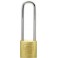 Cadenas en laiton professionnel, Taille : 30, Epaisseur de l'étrier 5 mm, Hauteur intérieure de l'étrier 45 mm