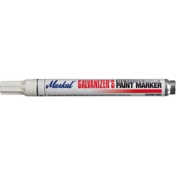Marqueur Galvanizer blanc auto-dissolvant (Par 12)