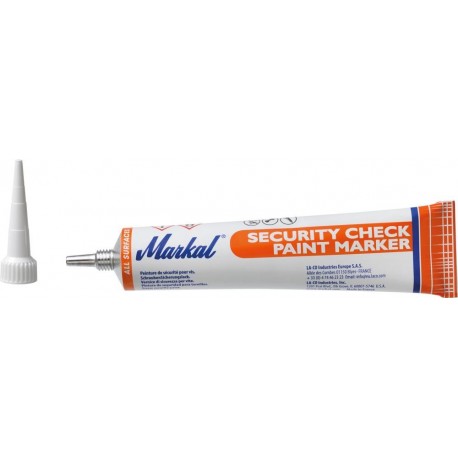 Marqueur Security-Check Marqueur de peinture blanc