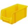 Bacs à bec, empilables, en polystyrène incassable, Taille : 3A, Dimensions 290/245 x 140 x 130 mm, Couleur vert