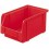 Bacs à bec, empilables, en polystyrène incassable, Taille : 3, Dimensions 230/200 x 140 x 130 mm, Couleur jaune
