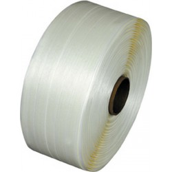 Feuillard en polyester, Larg. : du ruban : 16 mm, Long. 850 m, Charge de rupture 4500 N
