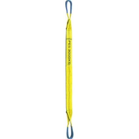 Élingue en ruban, Long. utile : 2 m, Capacité max. directe 2000 kg, Larg. : de sangle 75 mm, Couleur : vert