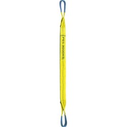 Élingue en ruban, Long. utile : 8 m, Capacité max. directe 8000 kg, Larg. : de sangle 240 mm, Couleur : bleu