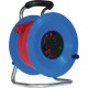 Enrouleur de câble, plastique, IP 44, qualité de câble néoprène, câble rouge, Type de câble : H07 RN-F 3G1,5, Long. de câble 40 m