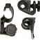 Jeu de supports universels de casques, Modèle : 3 pièces, Poids 80 g