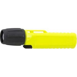 Lampe torche adaptable pour casques UK 4AA Xenon eLED Zoom, Dimensions : 172 x 40 x 37 mm, Durée de service 10,5 h, Luminosité 80 lm, Poids : 159 g