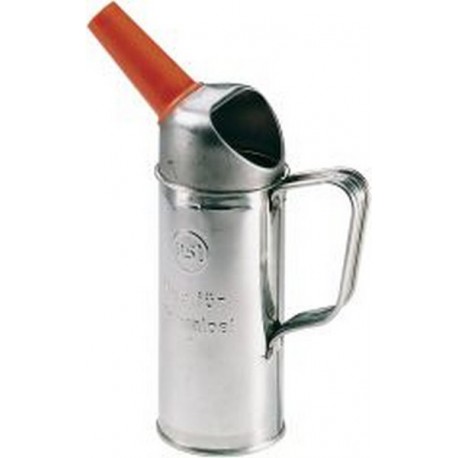 Godet de mesure, récipient en fer blanc, Volume : 1,0 l