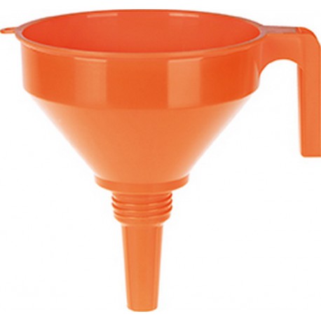 Petit entonnoir en plastique avec bord haut et filtre échangeable, Volume : 1,2 l, Ø 160 mm