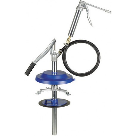 Distributeur manuel de graisse, Pour seau d'environ : 15 kg, Pour seau de Ø intérieur 240-270 mm, Pour seau de hauteur maximum 380 mm
