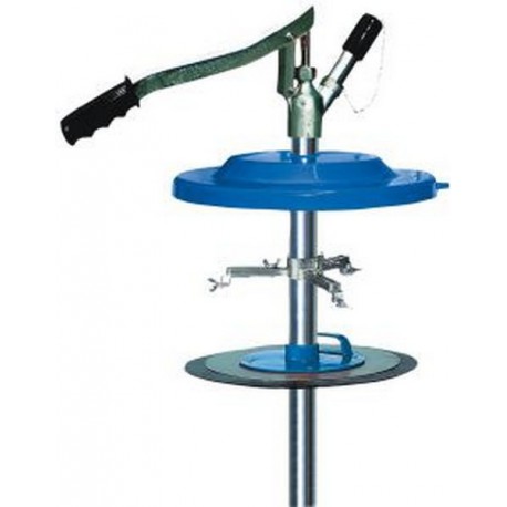 Pompe manuelle de remplissage de graisse, convient aux seaux : 10 kg, Pour seau de Ø intérieur 210-240 mm, Long. du tuyau de pompe 510 mm