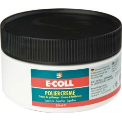 Crème à polir pour l'acier, le métal non-ferreux, le métal léger et l'acrylique, Modèle : Boîte de 250 ml