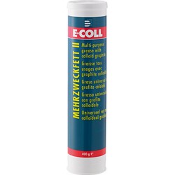 Graisse multiusage II graphitée cartouche 400g E-COLL 1 PCS