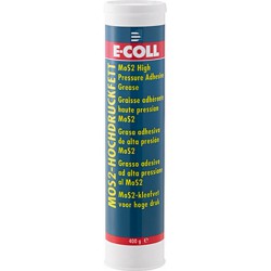 Graisse dure extrême pression MoS2, Modèle : Cartouche de 400 g, Couleur noir-gris