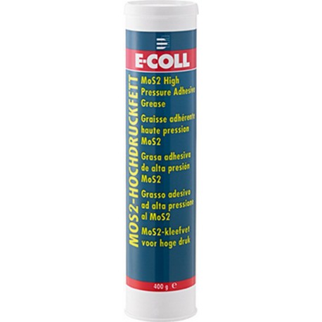 Graisse dure extrême pression MoS2, Modèle : Cartouche de 400 g, Couleur noir-gris