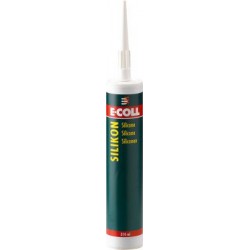 Silicone à polymérisation acétique en cartouche de 310 ml, Modèle : Cartouche de 310 ml, Couleur gris