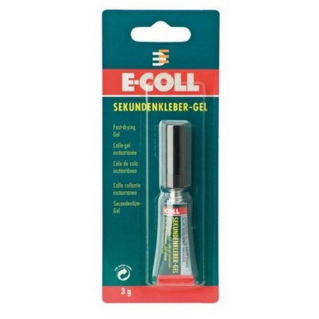 Gel de colle instantanée, Modèle : Tube de 3 g, emb. libre service (Par 10)