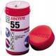 Produit d'étanchéité pour filetages Loctite 55, Modèle : Boîte de fil de 150 m