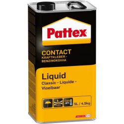 Colle puissante Pattex Classic, Modèle : Bidon de 4,5 kg, Type PCL7W (Par 4)