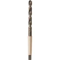 Foret hélicoïdal à queue cône morse, en acier à coupe rapide, type N, DIN 345, profil rectifié, surface traitée à la vapeur, Ø h8 : 31,25 mm