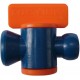 Vanne d'arrêt 2 pièces pour tuyau d'agent réfrigérant 1/2" LOC-LINE 1 PCS