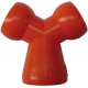 Raccord en Y 2 pièces pour tuyau d'agent réfrigérant 1/2" LOC-LINE 1 PCS