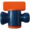 Vanne d'arrêt 2 pièces pour tuyau d'agent réfrigérant 1/4" LOC-LINE 1 PCS