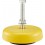 Support de machines Level-Mount® LM, Type LM : 7-77, Ø D 241 mm, Hauteur H 54 mm, Ø de filetage G : M24 x 1,5, Long. de vissage standard L : 140 mm
