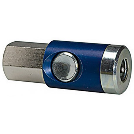 Coupleur à filetage femelle, Raccord : G 3/8 pouces, OC 20 mm, Long. 72,5 mm