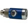 Raccord de sécurité avec bouton-poussoir rotatif 7,4mm filetage mâle F1/4" RIEGLER 1 PCS