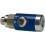 Raccord de sécurité avec bouton-poussoir rotatif 7,4mm filetage mâle F1/4" RIEGLER 1 PCS