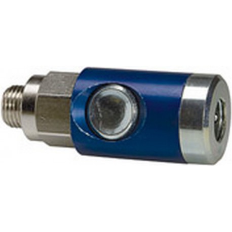 Coupleur à filetage mâle, pivotant, Raccord : G 1/2 pouces, OC 20 mm, Long. 81 mm