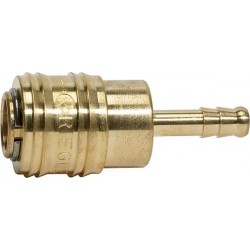 Coupleur avec raccord de tuyau, Raccord : LW 13 mm, Long. 54 mm