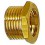 Fileté mále réducteur, court, Raccord : G 3/4 filetage mâle x G 1/2 filetage femelle pouces, OC 32 mm, Long. 21,0 mm