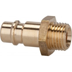 Raccord mâle laiton pour raccord diamètre nominal 7,2mm filetage mâle F1/8" RIEGLER 1 PCS