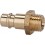Raccord mâle laiton pour raccord diamètre nominal 7,2mm filetage mâle F1/4" RIEGLER 1 PCS