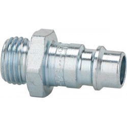 Raccord mâle trempé galvanisé diamètre nominal 7,2-7,8 mm filetage mâle F1/8" RIEGLER 1 PCS