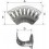 Support de tuyau aluminium petit RIEGLER 1 PCS