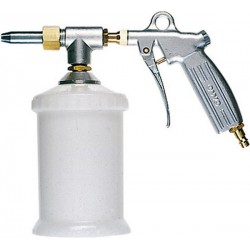 Pistolet de sablage, Modèle : avec godet