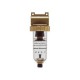 Filtre avec vidange manuelle, Filetage de raccordement : G 3/8 pouces, Débit à 6 bar 65 m³/h, Larg. : nominale DN 6, Hauteur : 154 mm