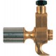 Lance de brasage tendre au propane, Pression du gaz : 1,5 bar, Consommation de gaz max. 65 g/h, Raccord pour manche M15 x 1 extérieur