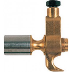 Lance de brasage tendre au propane, Pression du gaz : 1,5 bar, Consommation de gaz max. 65 g/h, Raccord pour manche M15 x 1 extérieur