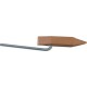 Fer à souder de couvreur en cuivre, en forme de marteau, pointu, Longeur de la broche 90 mm, Poids 250 kg