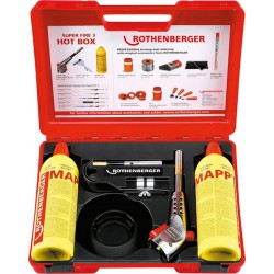 Kit de brasage SUPER FIRE 3 HOT BOX, Quantité : 7 pièces