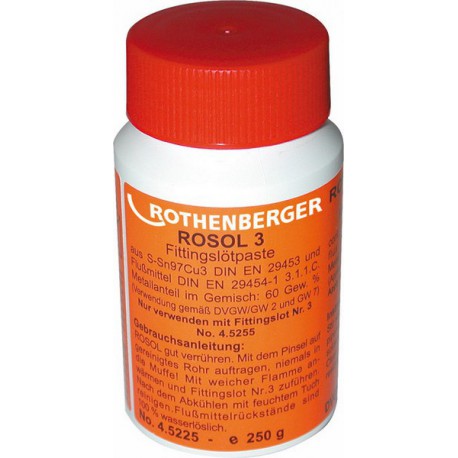 Pâte pour raccords, Modèle : Bouteille de 250 ml