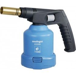 Lampe à brasage souple et dur X 2000 avec brûleur X 1550