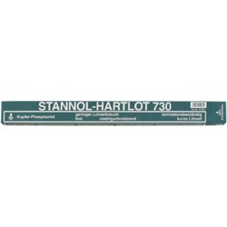 Métal d'apport 730 (cuivre-phosphore), Stannol, Ø : 2,0 mm, Long. de la barre 500 mm