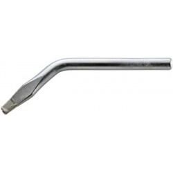 Panne de rechange pour fer à souder type 55/85/155 JD, Type : 082JD, Forme des embouts Burin, Larg. : des embouts 4,8 mm, Forme : coudé