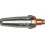 Buse d'oxycoupage en bloc AB, Capacité de coupe : 10-25 mm, Pression d'oxygène 3,0-4,0 bar, Pression de gaz combustible 0,3 bar