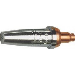 Buse d'oxycoupage en bloc AB, Capacité de coupe : 200-300 mm, Pression d'oxygène 7,0-8,0 bar, Pression de gaz combustible 0,8 bar